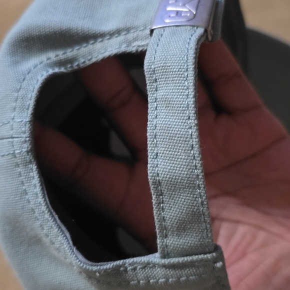 Caterpillar Trademark Baseball Cap Iceberg Green OS NWT - Picture 10 of 10